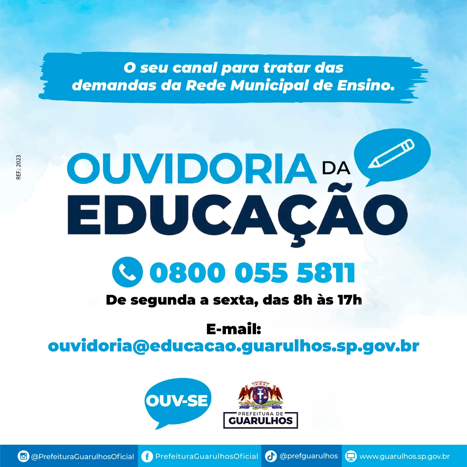 Ouvidoria Da Educação Registra Mais De 700 Atendimentos Em 2022 Prefeitura De Guarulhos 8683